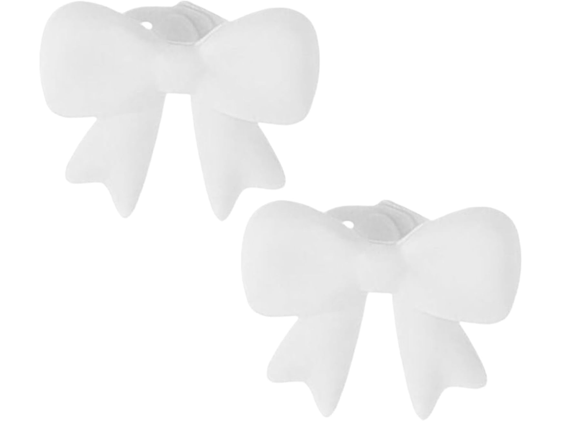 Acessórios Fofos Para Fones De Ouvido, Decoração 3d Em Silicone, Conjunto De 2 Peças Clipes Estilosos Para Fones Ouvido