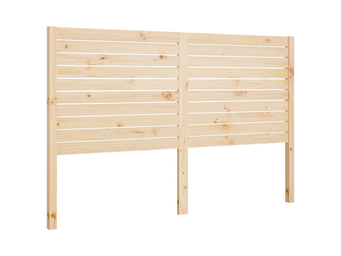 Cabeceira de Cama 126x4x100 Cm Pinho Maciço MAISON EXCLUSIVE