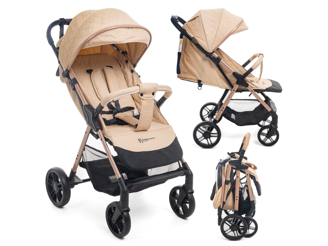 Carrinho De Bebé De Passeio Bebelissimo Noix Beige