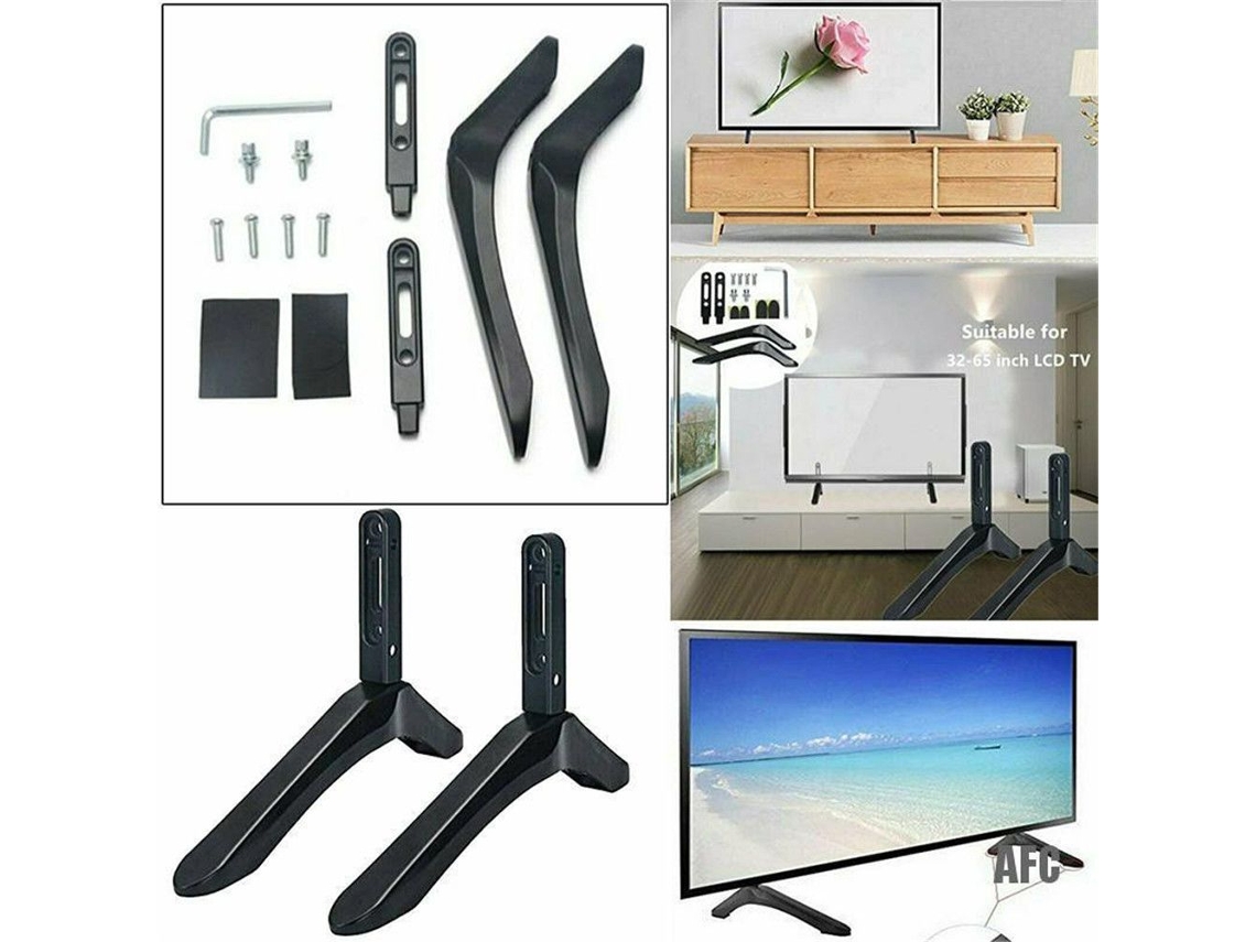 Suporte De Mesa Para Tv, Suporte De Tv Montado Na Base Slowmoose