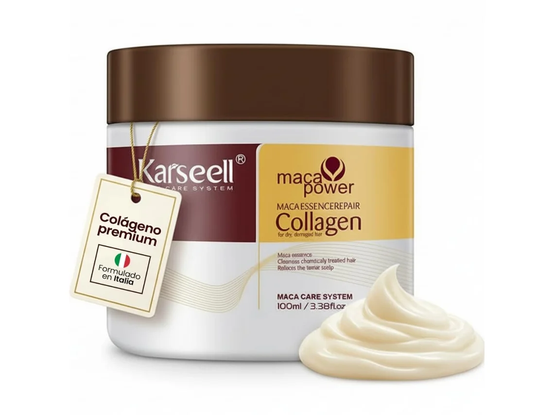 Máscara Capilar De Colagénio Karseell 100ml