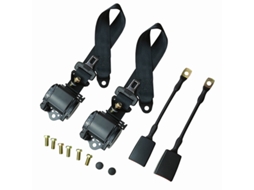 Cinto de Segurança Universal Ajustável de Três Pontos com Sistema de Retração Automática HENTEN HOME 2pc