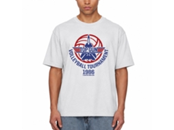 Rockinstone Top Gun Volleyball Tournament White T-shirt Size:s