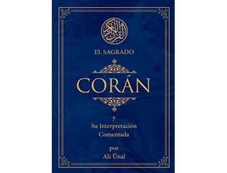 Livro El Sagrado Coran de Ali Unal (Espanhol - Capa Dura)