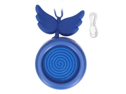 Ventilador Portátil Compacto Laxiscreed Com Bateria Integrada E Design Sem Lâminas
