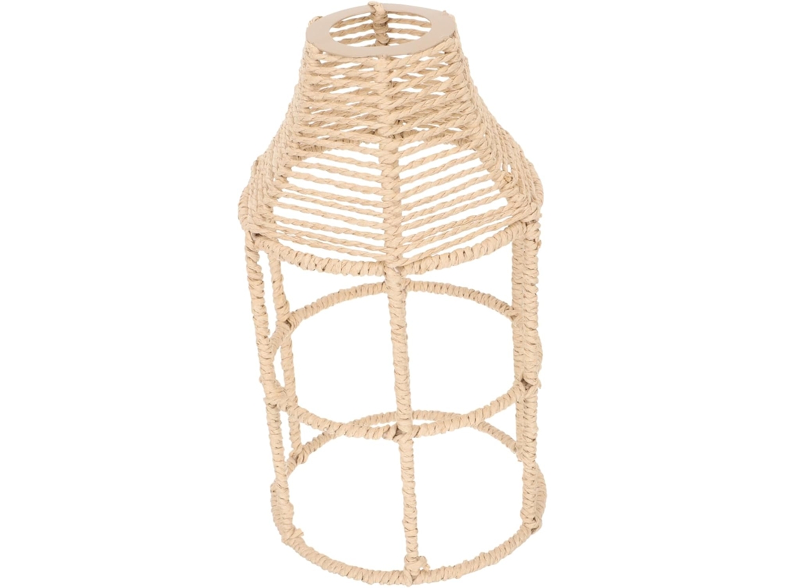 Círculos Trançados para Lustre Suspenso em Estilo Retrô e Rústico Vintage SFUSHOS