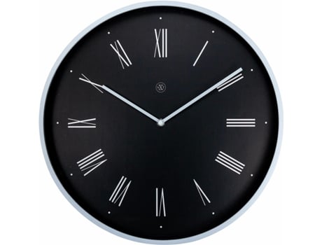 Nextime 7329zw Wall Clock Preto