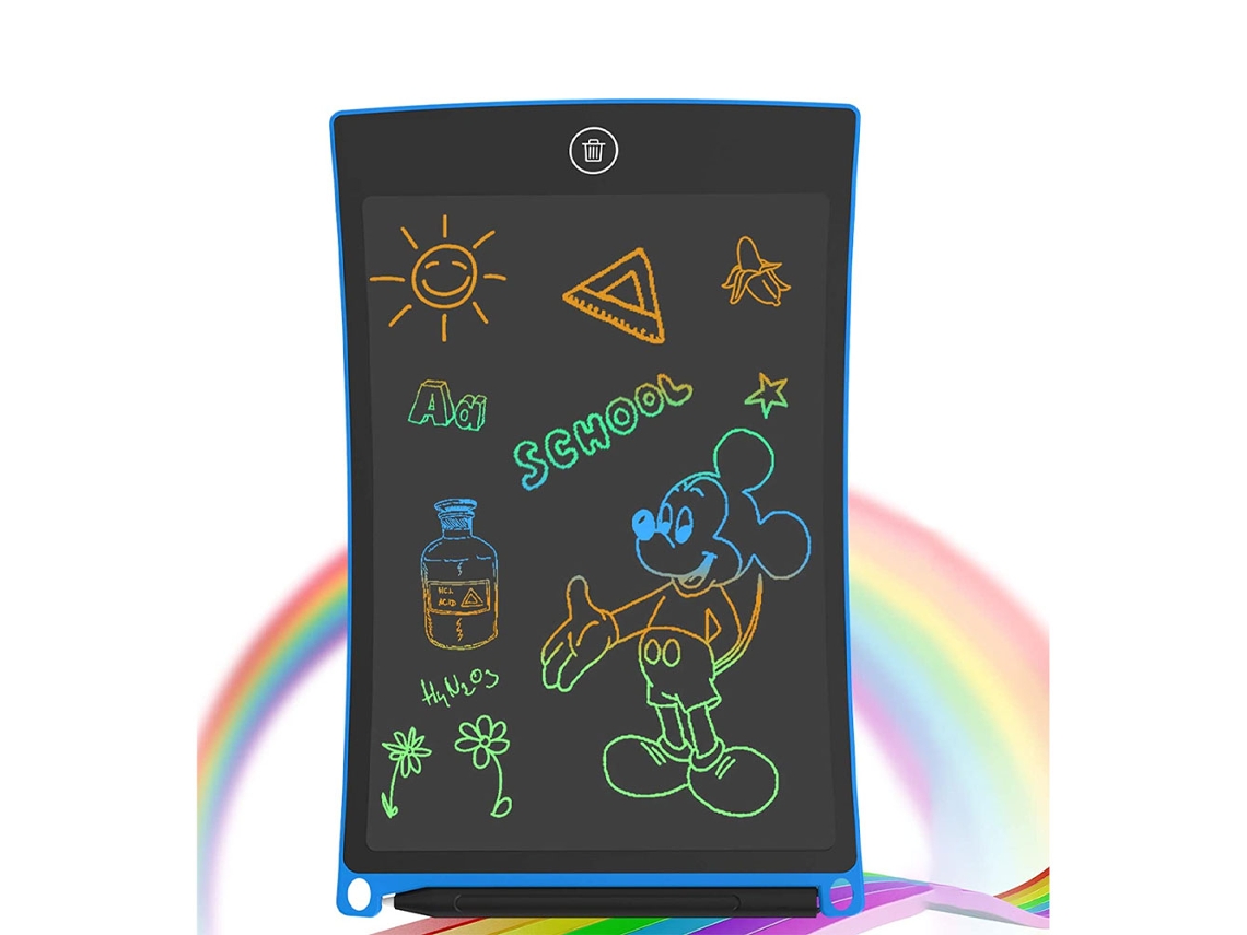 Lurelia, Tablet Lcd, 8,5 Polegadas, Multicolor, Colorido, Infantil, Portátil