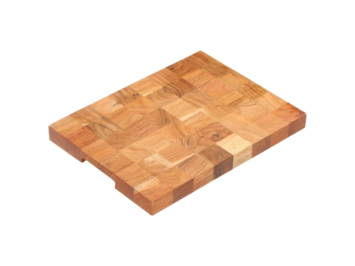 Chopping Board, Chopping Boards Vidaxl Marrom Madeira De Acácia (40 X 30 X 3.8 Cm)