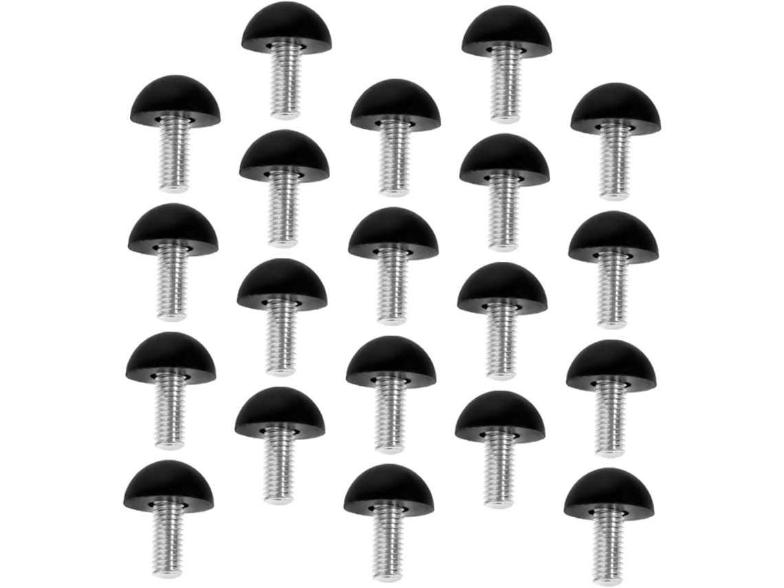 Nuobesty 20 Peças Pés De Móveis Ajustáveis Niveladores Mesa Parafuso Elevadores Para Cadeiras Varanda Externa
