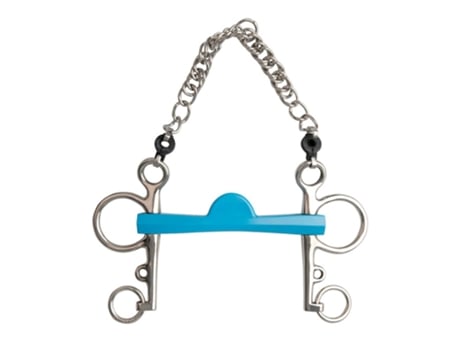 Mordeu Flexi Port Pelham 7 Cm Prateado 130 Mmmetalab