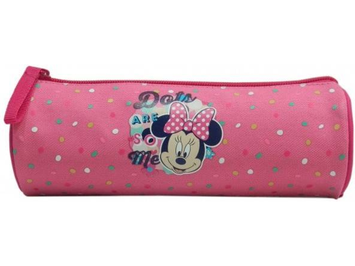 Estojo DISNEY Minnie (Rosa - Poliéster - 22x7x7cm)