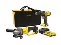 Kit Berbequim Combinado + Rebarbadora V20 STANLEY SFMCK471D2S-QW