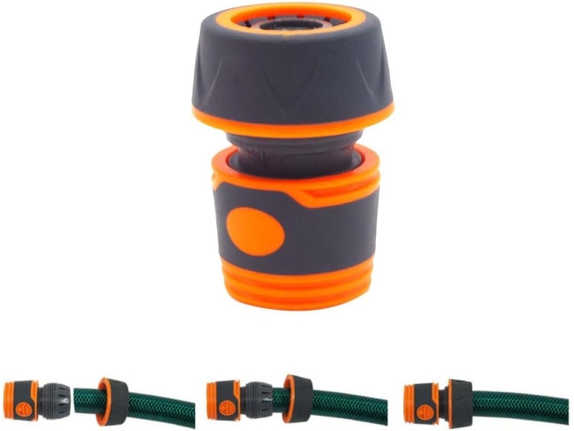Conjunto De 2 Conectores Rápidos 3/4" (19mm) Para Mangueira Jardim,