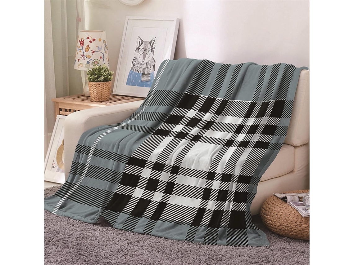 Manta de Flanela Fansu Estampa 3d Quente e Macia Microfibra Ideal para o Inverno Perfeita Cama Ou Sofá Adequad