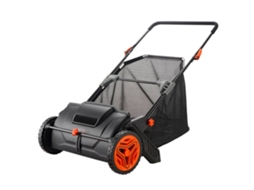 Varredora Manual De Jardim 53,5 Cm Com Depósito 99l E Escovas Reforçadas Tekmaquinas