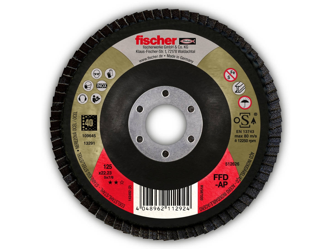 Disco FISCHER FFD-AP 115 K60 Inox