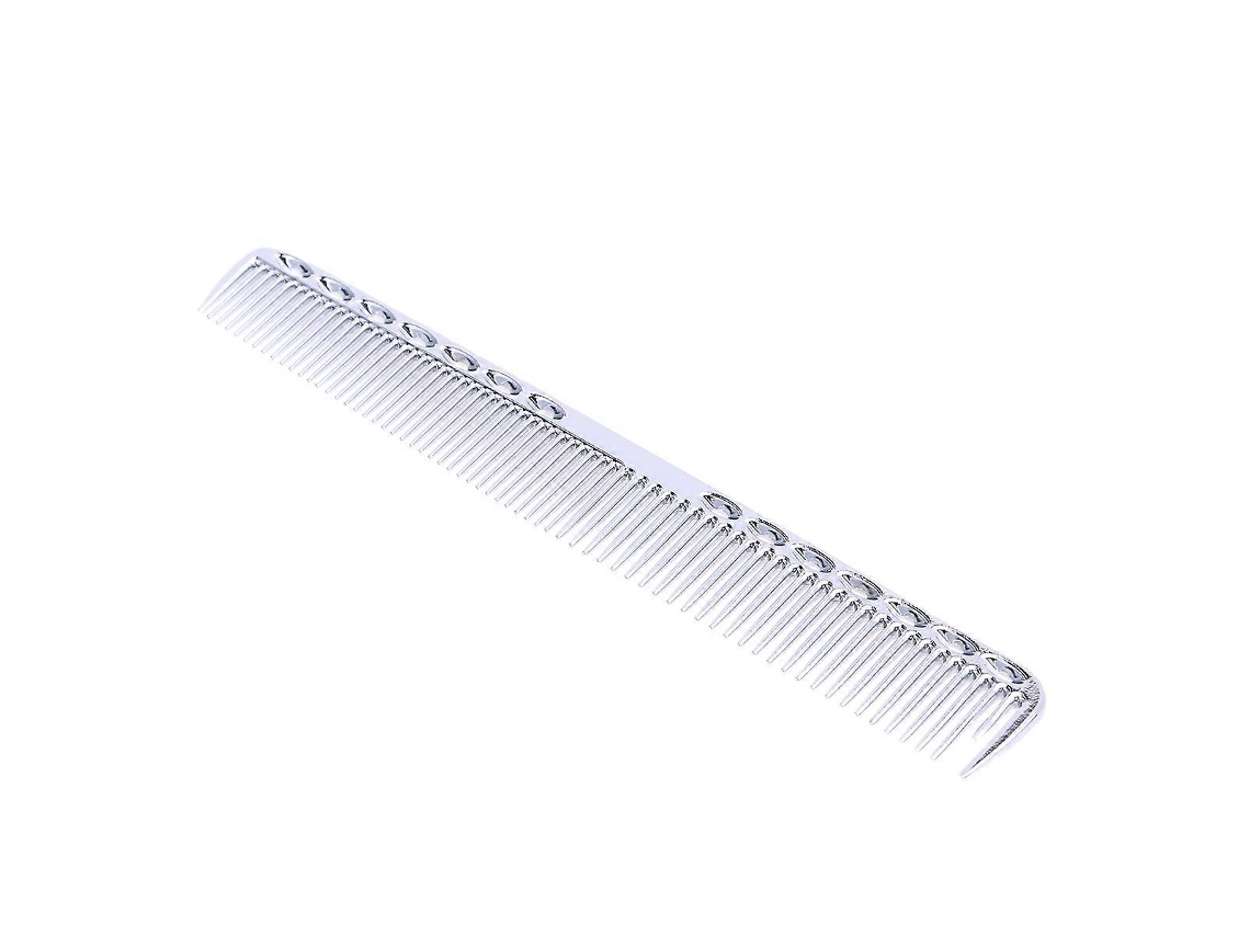 Pentes De Cabelo De Alumínio Antiestáticos, Pentes De Dentes Femininos, Ferramentas Para Cuidados Com Os Cabelos Jinyubo Store (curtos E Prateados)