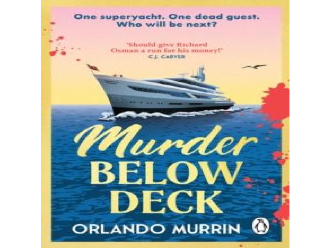 Livro Murder Below Deck de Orlando Murrin (Inglês)
