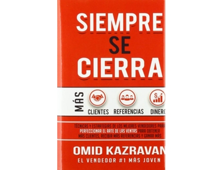 Livro Siempre Se Cierra de Omid Kazravan (Espanhol - Capa Dura)