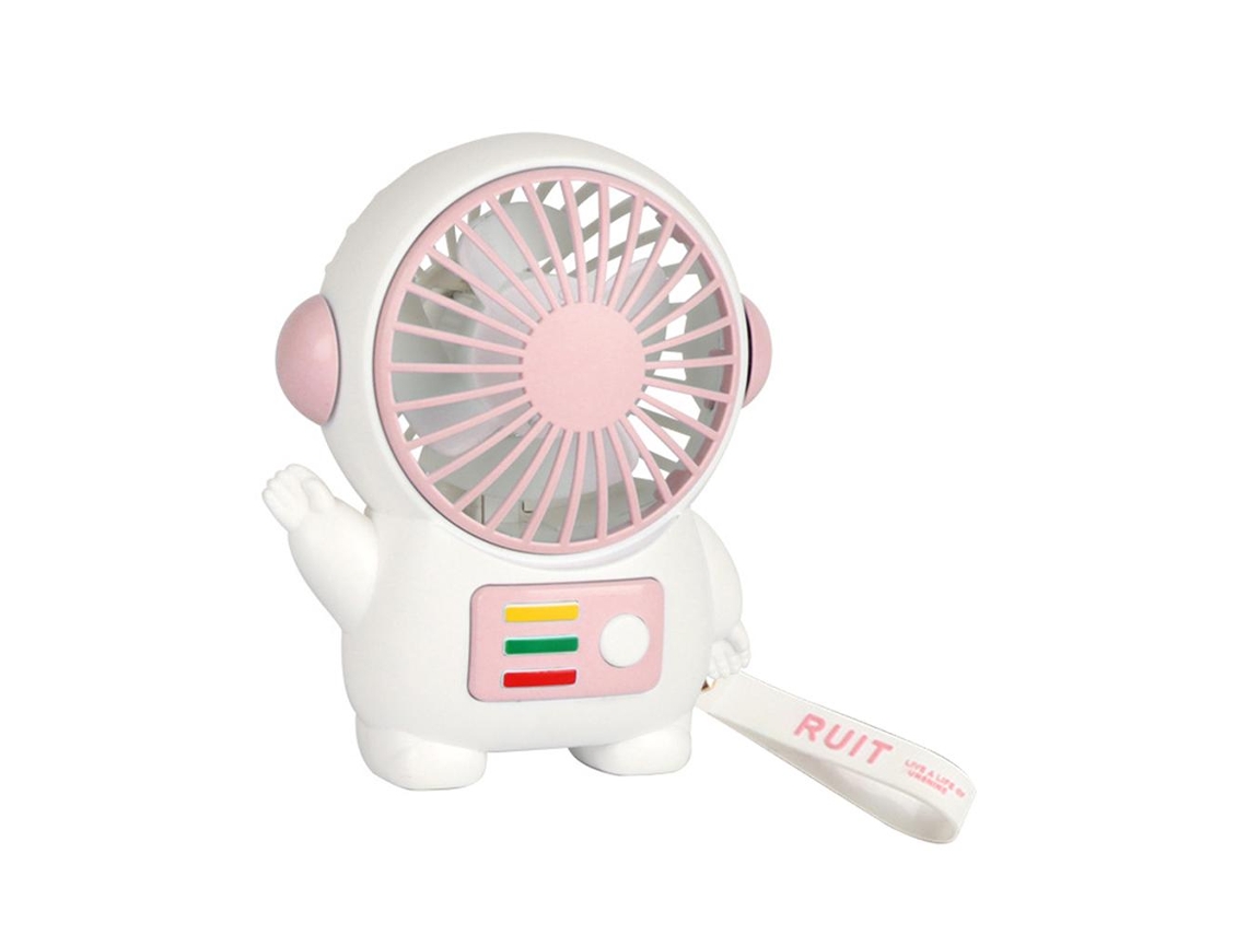 Vantilador Portátil Astronauta Mini Usb Recarregável Outdoor