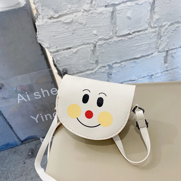 Bolsa de Ombro Transversal em Formato de Fruta, Pão Branco BRILVIBERA