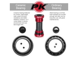 Cubo De Pedivela Mtb Bicicleta 68mm/73mm Alumínio Rolamento Selado Eixo 24mm Thread Type 1.37*24t