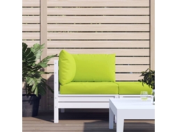 Vidaxl Almofadões P/ Móveis Paletes 3pcs Tecido Oxford Verde Brilhante