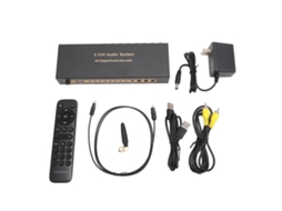 Decodificador Áudio 5.1 Canais LAXISCREED Bluetooth 192khz/24bit 4k Arc Us