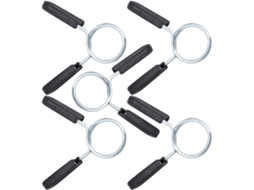 Magiclulu Presilhas De Mola Para Barra Halteres 50 Mm, 5 Peças,