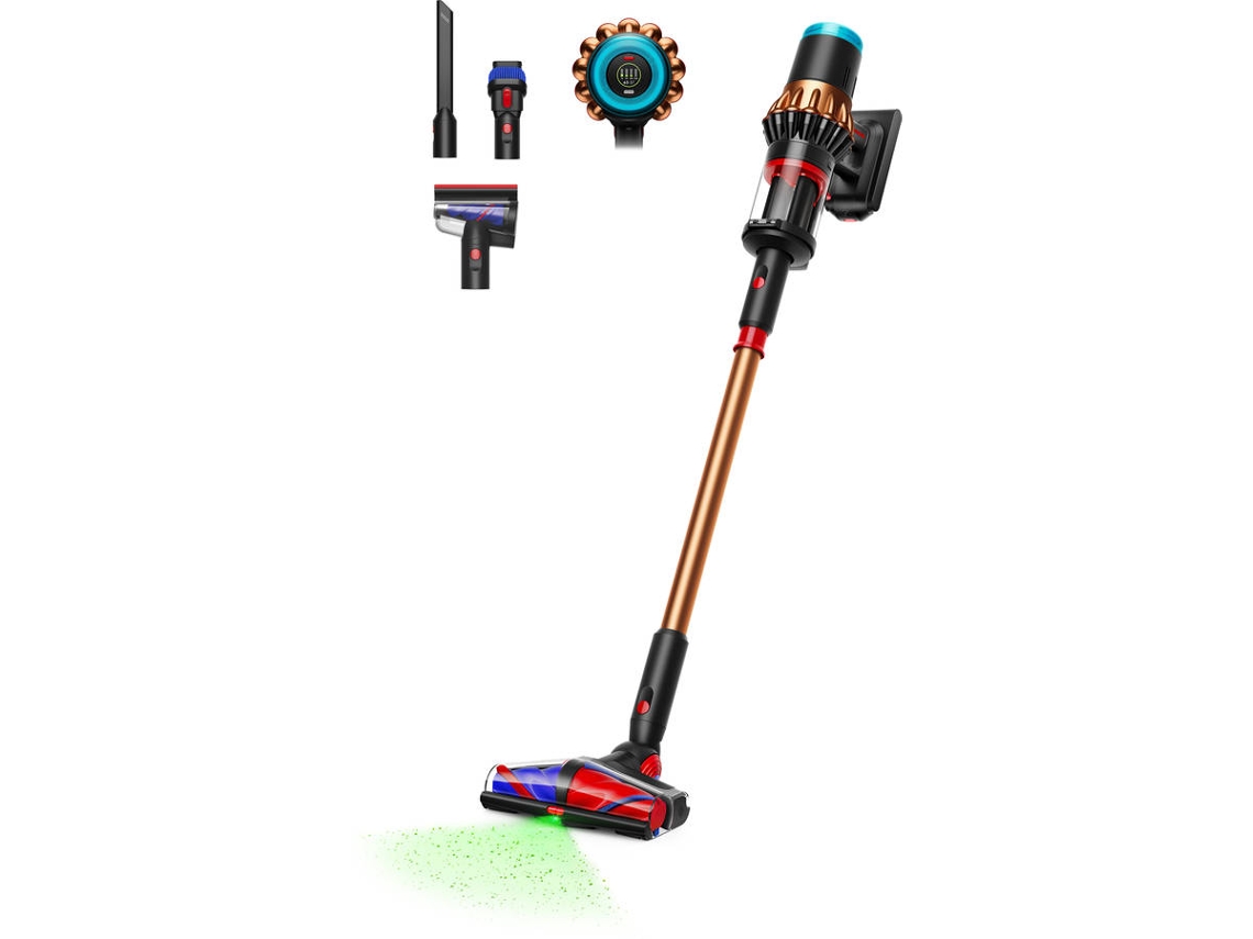 Aspirador Vertical DYSON sem Fios V16 Piston Animal (Autonomia 70 min - 1.3 L - Cobre)