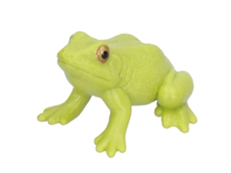 Ats modelo de Rana Toro Mini Simulación Juguete de Decoración Creatura para Niños Regalo Cognitivo