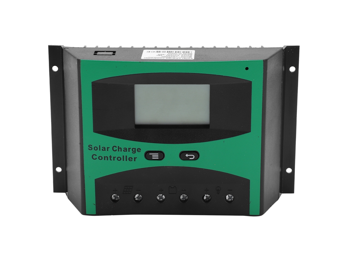 Controlador de Carga Solar YURU 50a 48v com Display LCD