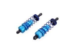 Amortecedor Dianteiro a Óleo Zd Racing 7358 em Liga de Alumínio, Azul, 2 Peças, para Carros 1/10 Hsp Redcat Hongnor Lrp Hpi Hobao. MDUG