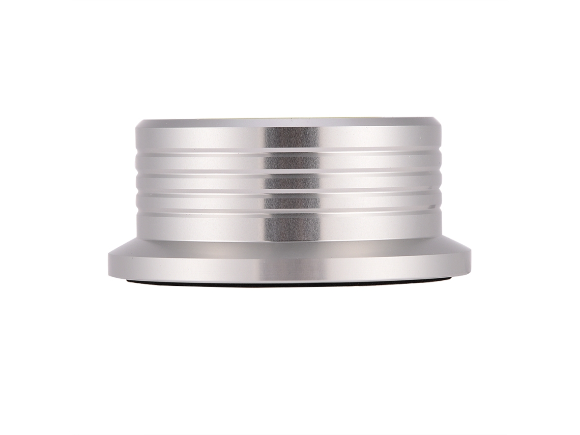 Aetheria estabilizador de Disco Clamp para Toca discos Lp com Nível de Bolha 50/60hz Prata