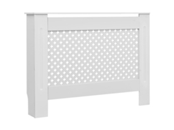 Radiator Cover, Radiator Covers Vidaxl Branco Mdf (112 X 19 X 81.5 Cm)