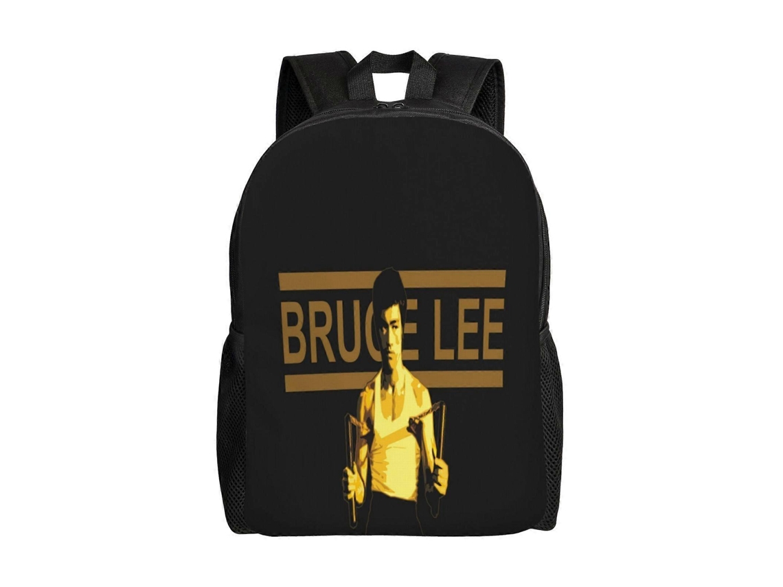 Mochila De Estudante Bruce Lee T1443, Leve E Durável, À Prova Dágua E Com Alça De Ombro Ajustável. Olysi Shop