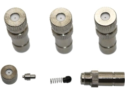 Conjunto de 30 aspersores irrigação jardim baixa pressão 5-20 bar com bicos de cobre S/MARCA