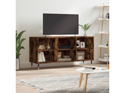 Vidaxl Móvel De Tv 103,5x30x50 Cm Derivados Madeira Carvalho Fumado