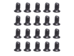 Pacote Com 100 Parafusos Para Disco Rígido De 3,5 Polegadas Para Metal Preto