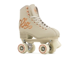 Patins 4 Rodas Rose Beige Eu 37Rio Roller
