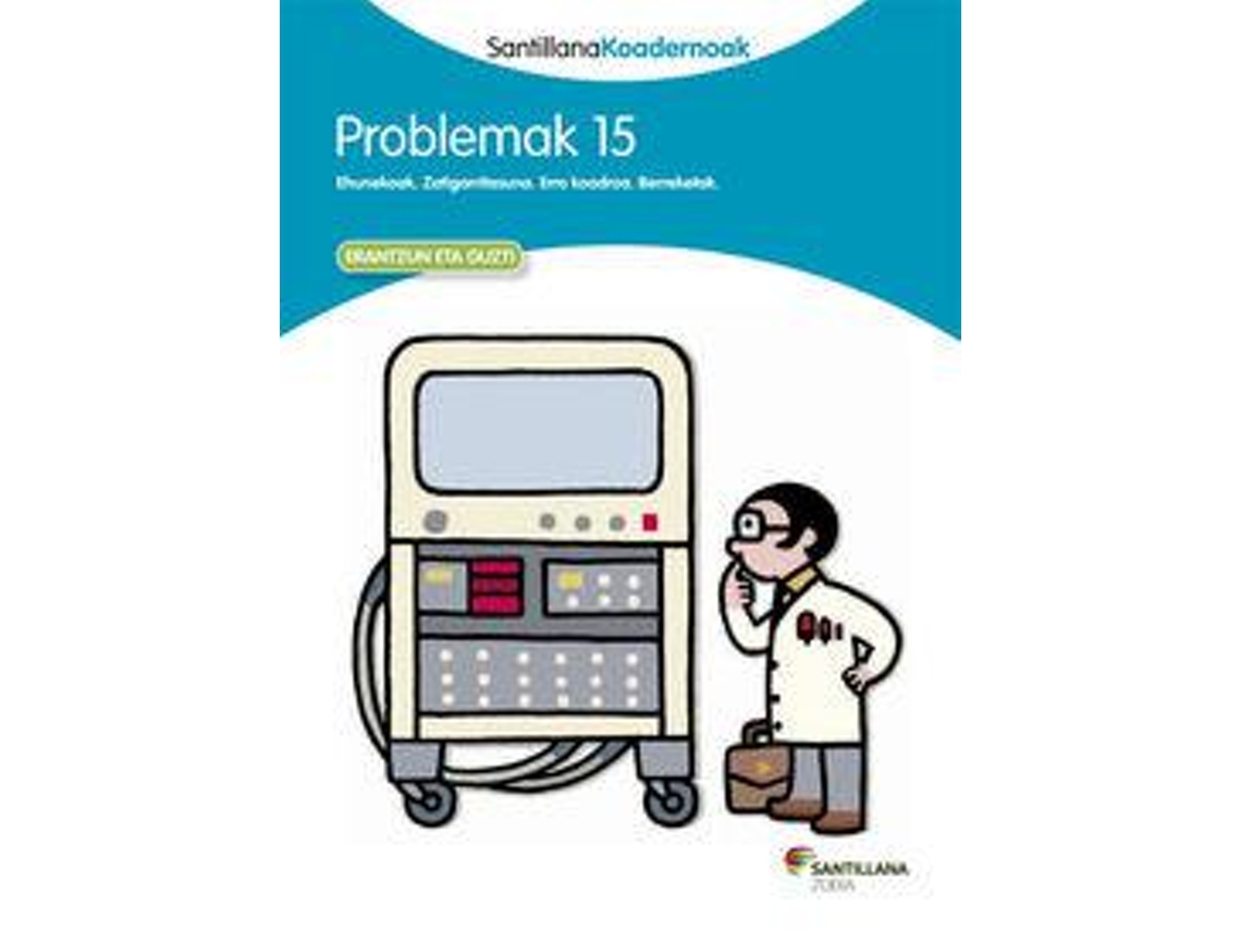 Livro (13).Problemak 15.(Koadernoak Matematikako) .