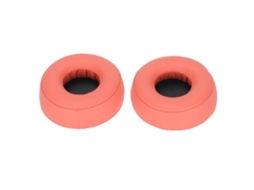 Lurelia Almofadas Auriculares Para Auscultadores Vermelho, Em Couro Sintético E Foam Macia, Vermelho