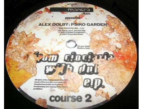 Vinil From Ciociaria With Dub Ep Course 2 Mantra Vibes