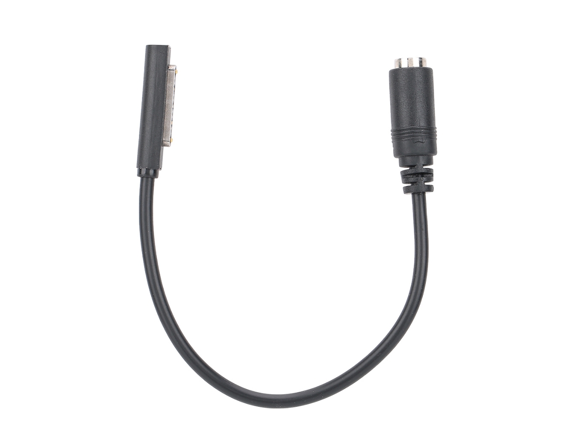 Cabo De Carregamento (carregamento Dc Para Microsoft Surface) Cabo De Carregamento Com Interface Dc 5.5x2.1mm De 20cm