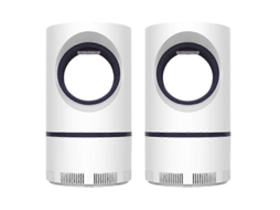 2 Unidades De Lâmpada Fotocatalítica Para Matar Mosquitos, Com Baixo Consumo Energia, Luz Noturna Usb Uso Dom Éstico, Uv Anti-mosquitos.