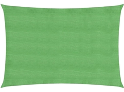Vela De Sombra Verde Para Pátio, Terraço Com Proteção Uv Impermeável