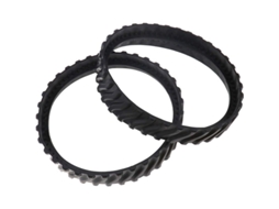 2 Peças De Roda De Reposição Para Limpador De Piscina Baracuda Mx6 Mx8 Pneu R0526100