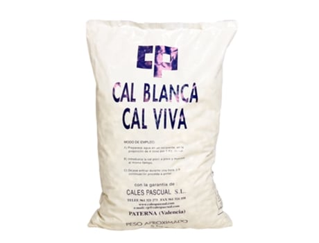 Cal Viva em Saco de Pedra 15 kg. 00009 CALES PASCUAL