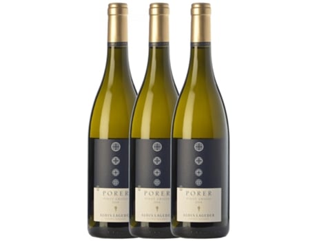 Lageder Pinot Grigio Porer Pinot Cinza Alto Adige 75 cl (Caixa de 3 unidades)